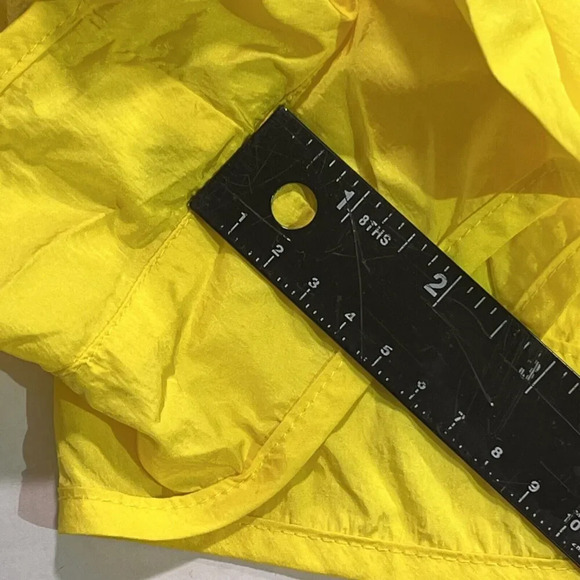 FREE PEOPLE MOVEMENT neon yellow high waisted running shorts size LARGE - Picture 5 of 10